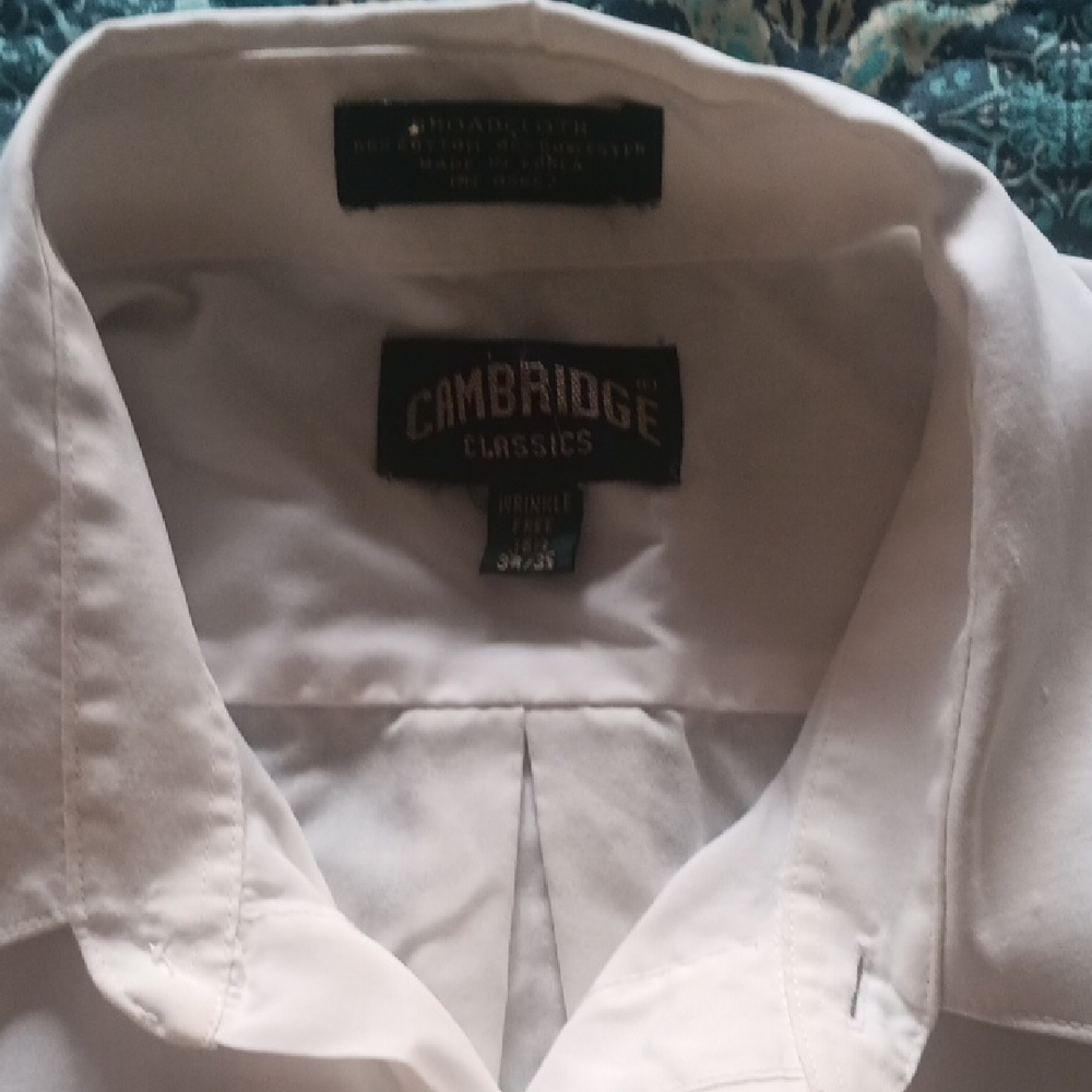 Vintage Men's White Shirt